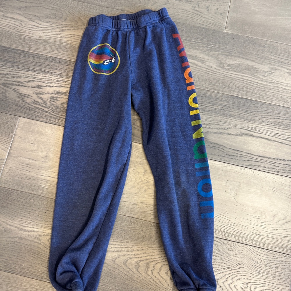 Aviator Nation - kids navy sweatpants size 10